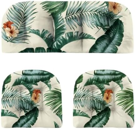 3 Pieces Waterproof Chair Cushions by ChairCushions