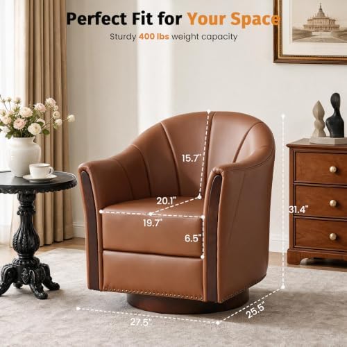 Couchus 2PC Swivel Accent Chair - Image 2