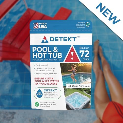 Hot Tub & Pool Water Test for Bacteria & Mold by Detekt - Image 7