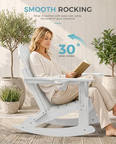 Ciokea Adirondack Rocking Chair - Image 5