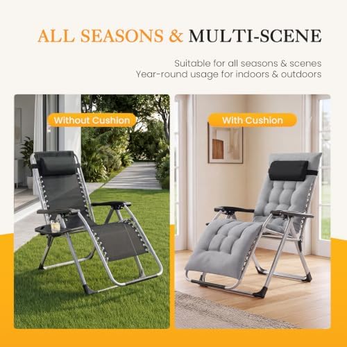 NEWBULIG Zero Gravity Chairs Set of 2 - Image 4