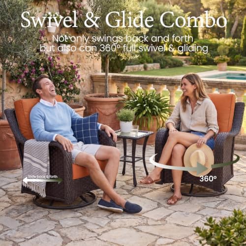 LayinSun 10 Piece Wicker Outdoor Furniture Set - Image 3
