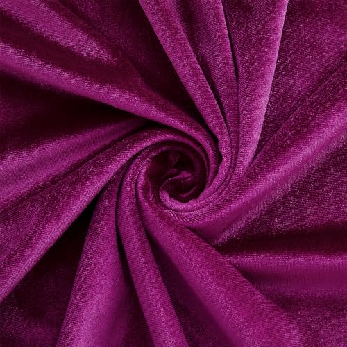 Hot Pink Velvet Fabric by The Yard, 3 Yards - Image 4