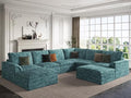 EASE MOOSE Oversized Cloud Boneless Sectional Couch by EASEMOOSE