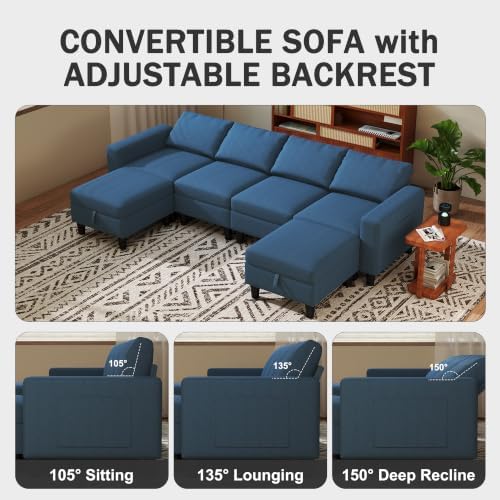 110" Modular Sectional Sofa - Image 4