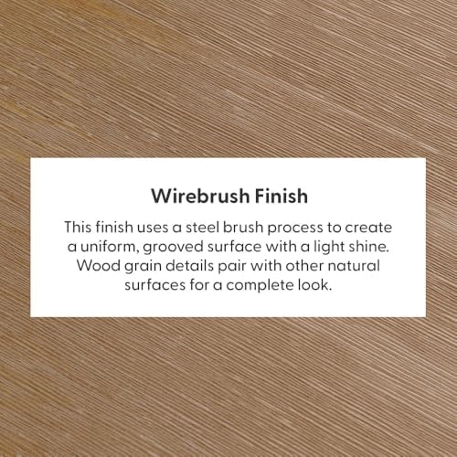 Plank+Beam Classic 72 Inch Dining Table, Rectangular, Pecan Wirebrush - Image 3