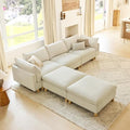 CHITA 127" Large Sectional Sofa, Modular Cloud Couch, 5 Seater by Unknown