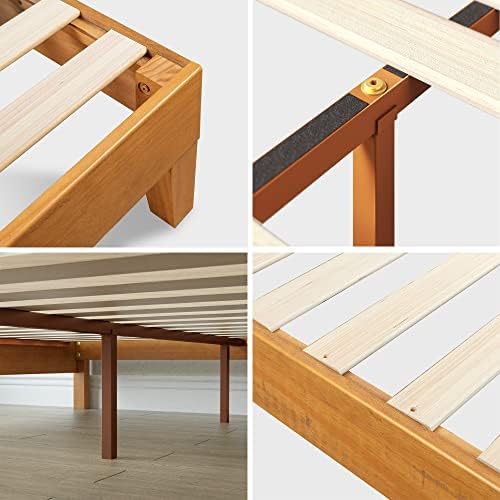 Zinus Alexis Deluxe Wood Platform Bed Frame, Solid Wood Foundation, No Box - Image 6