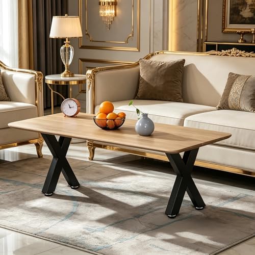 Heavy Duty X Shape Metal Coffee Table Legs, Replacement Legs - Image 5