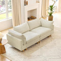 CHITA 92" Large Sectional Sofa, Modular Cloud Couch, 2 Seater by Unknown