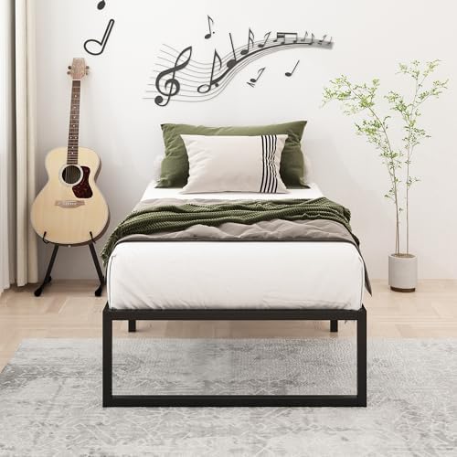 Lutown-Teen 16 Inch Twin Size Bed Frames - Image 4