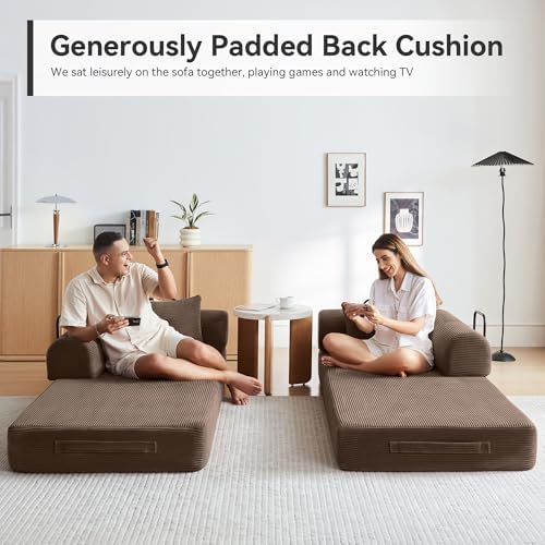 79" Convertible Sofa Bed, Boneless Couch - Image 6