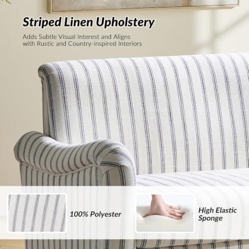 HULALA HOME 50.5" Loveseat Sofa - Image 3
