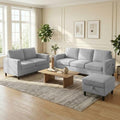 BALUS 78" Living Room Sofa Set, 3 Seater Sofa by BALUSFuritureHomeLife
