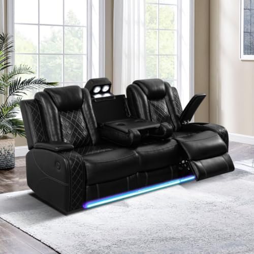 Electric Power Recliner Sofa Living Room Furniture, Comfy Home Theater by UOCFYK