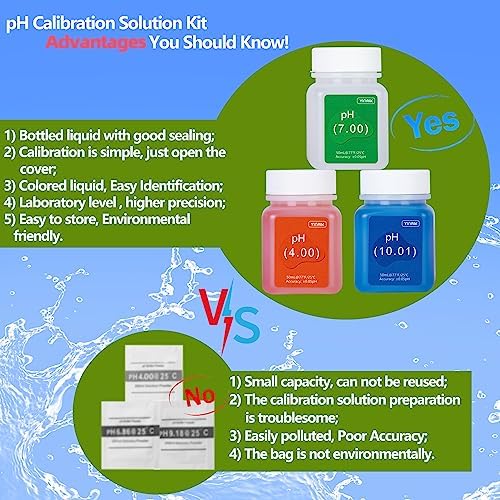 YINMIK pH Meter Calibration Solution Kit - Image 3