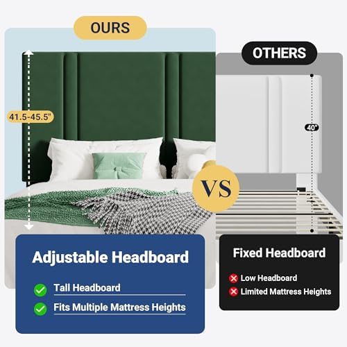 Allewie Full Size Platform Bed Frame - Image 6