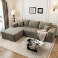 107.5" Cloud Modular Sectional Sofa Couch by Settab