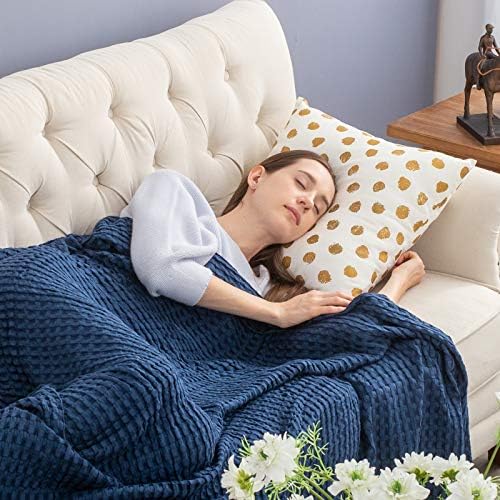 Bedsure Cooling Waffle Blanket for Hot Sleepers - Image 2