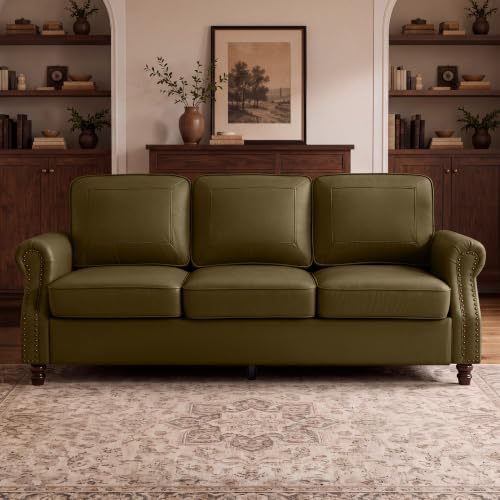 Kingfun Faux Leather 3 Seater Sofa by KINGFUN-Anexcitingoption
