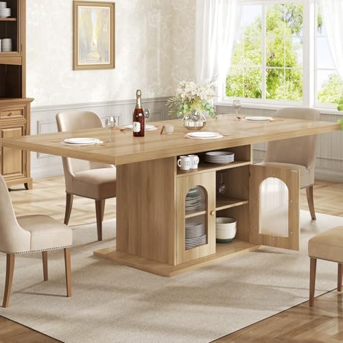 HSH 63" Modern Dining Table for 6 by HOMESWEETHOME