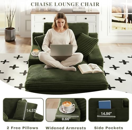 Chaise Lounge Chair Indoor, Modern Couch Bed - Image 6