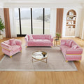 KEIKI 3-Piece Luxury Chesterfield Sofa Set by KEIKI