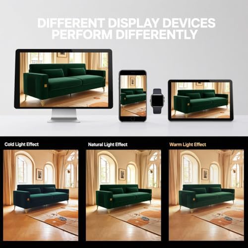 KEIKI 86" Oversized Luxury Velvet Sofa - Image 7