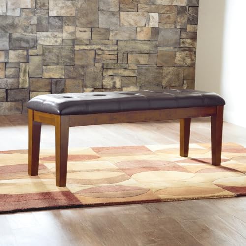 Signature Design by Ashley Ralene Tufted Upholstered Dining Room Bench - Image 2