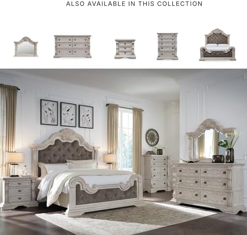 Signature Design by Ashley California King Upholstered Panel Bed - Image 5