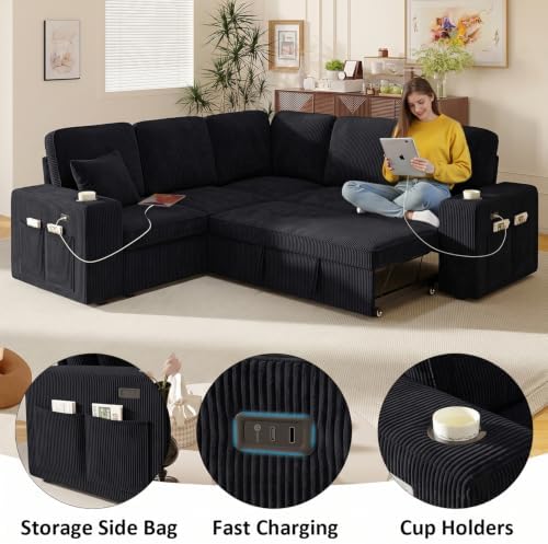Modular Sectional Sleeper Sofa - Image 6