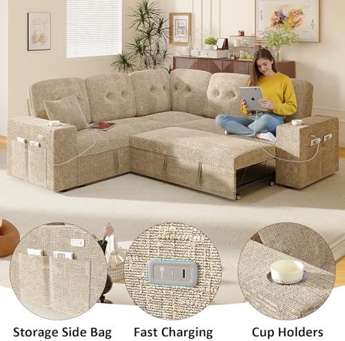 Modular Sectional Sleeper Sofa - Image 5