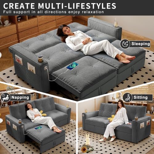 Queen Sleeper Sofa Bed - Image 3
