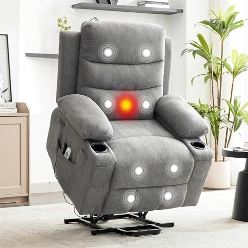 Garvee Oversized Power Lift Recliner Chair - Image 6