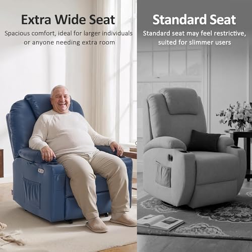 MCombo Oversized Power Lift Recliner Chair - Image 4
