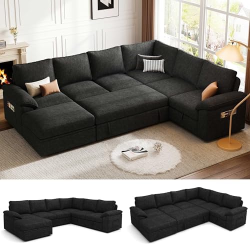 106'' Modular Sectional Sofa by Unknown