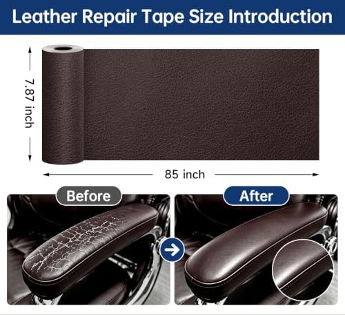 Leather Repair Tape, self-Adhesive Leather Repair Patch, - Image 2
