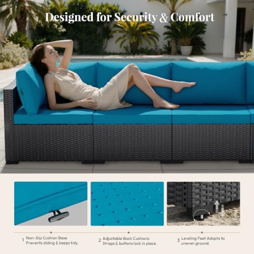 WWR Patio Furniture Set 10 Piece - Image 5