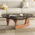 Modern Glass Coffee Table, Mid Century Small Coffee Table, Coffee Table by LZYFY
