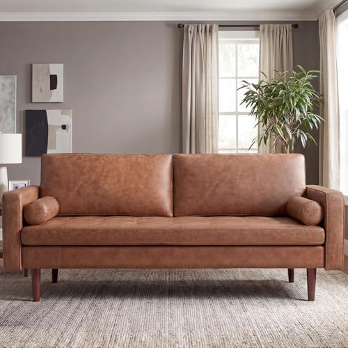 Faux Leather Couch by Meeyar