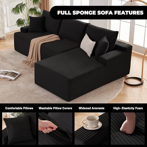 Mangodan Cloud Sectional Sofa, Boneless Couch - Image 6