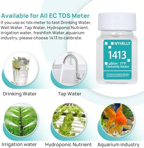 1413 µS/cm Calibration Solution Conductivity Salt Standard Solution - Image 7