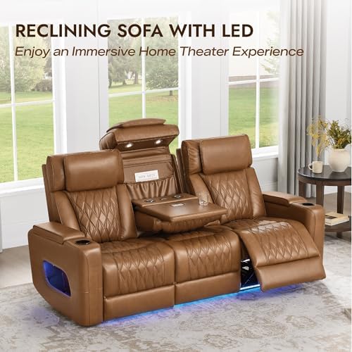 Watson & Whitely Lay Flat Power Reclining Sofa - Image 4