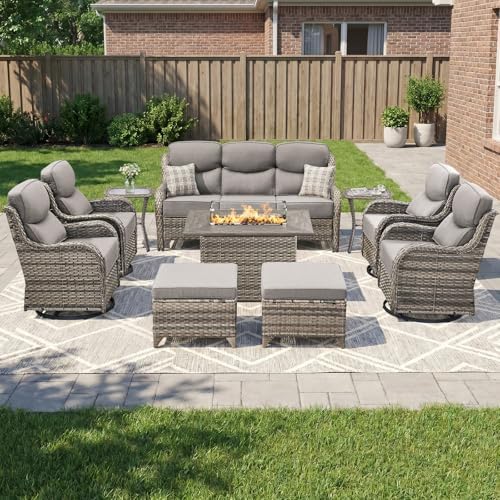 Luxury Patio Furniture Set 10pcs - Image 6