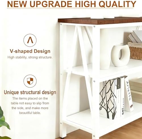 Entryway Console Table, 3 Tier Entry Table - Image 7