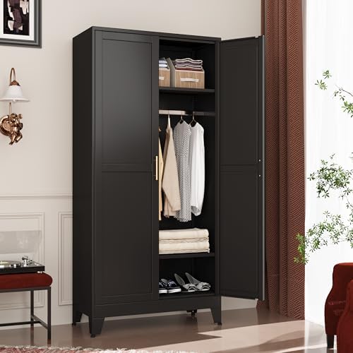 GAIOUS Metal Wardrobe Cabinet - Image 3