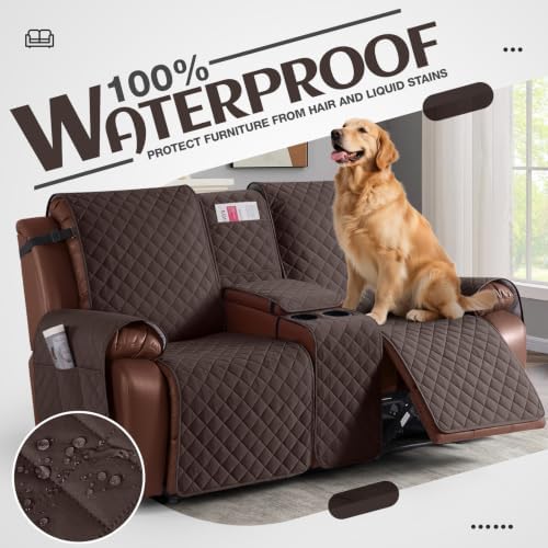 KinCam 100% Waterproof Loveseat Recliner Cover - Image 3