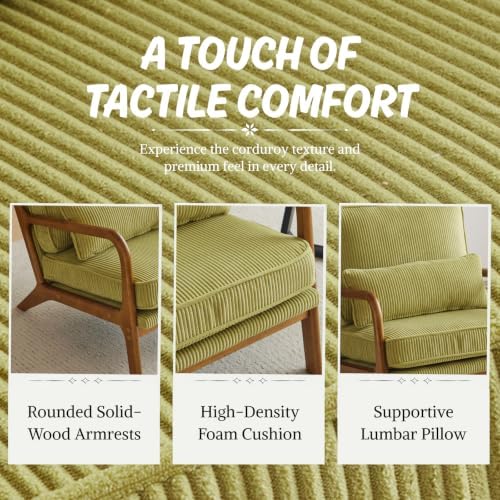 Karl home Mid-Century Modern Accent Reading Chair - Image 5
