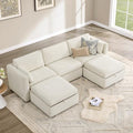 CHITA 112" Modular Sectional Sofa, 5 Seat Modular Couch by Unknown