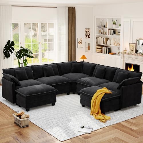 Hanherry Modular Sectional Sofa, Cloud Couch by Hanherry